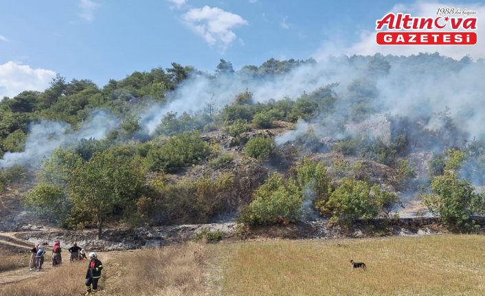 Tokat'ta ormanlık alanda çıkan yangın söndürüldü