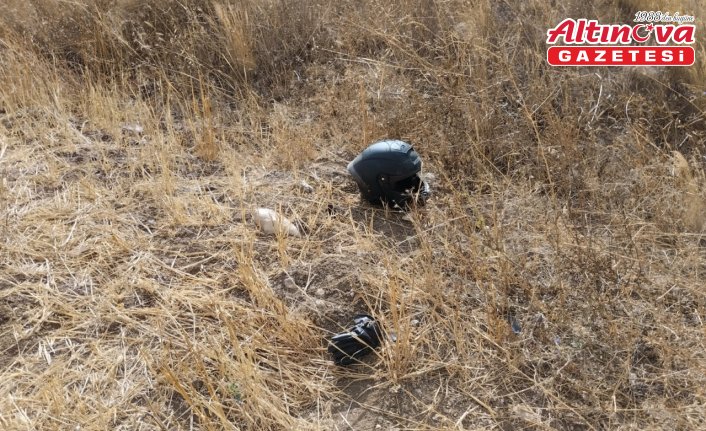 Tokat'ta tarlaya devrilen motosikletin sürücüsü öldü