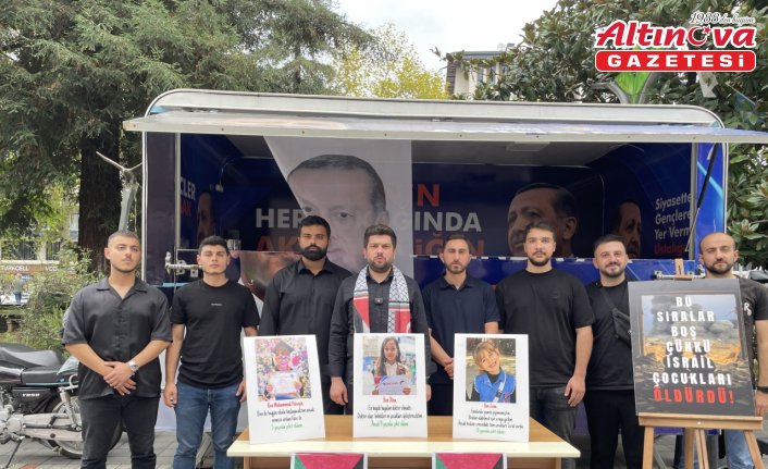 Trabzon ve çevre illerde “Boş Sıralar“ etkinliğiyle Gazze'deki çocuklar anıldı