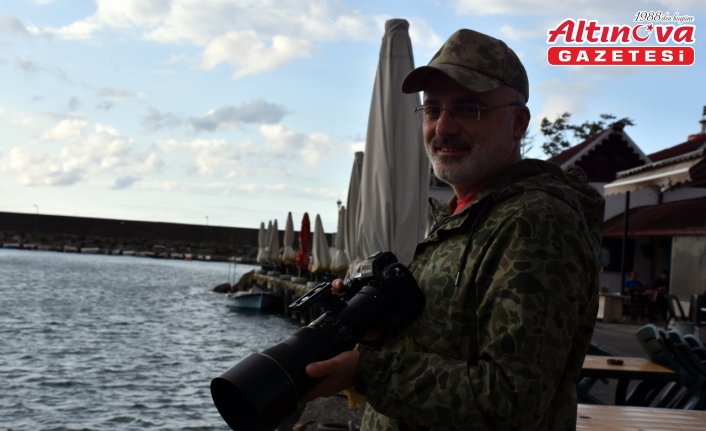 Trabzonlu gazinin objektifine kuş türleri yansıyor