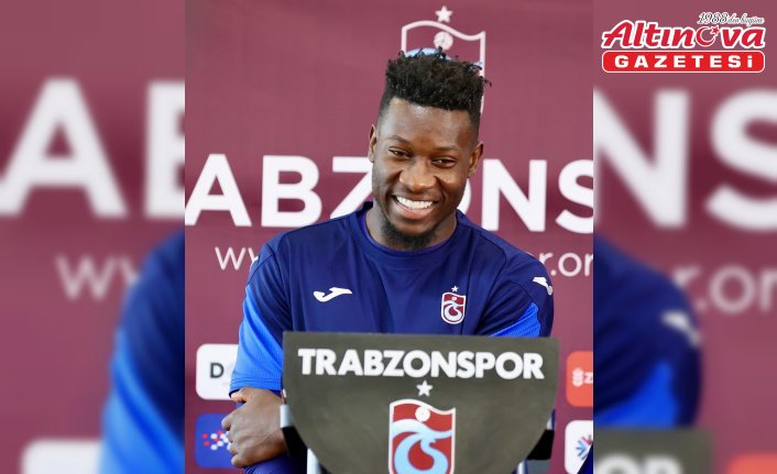 Trabzonspor'un kalecisi Onana'dan birliktelik mesajı: