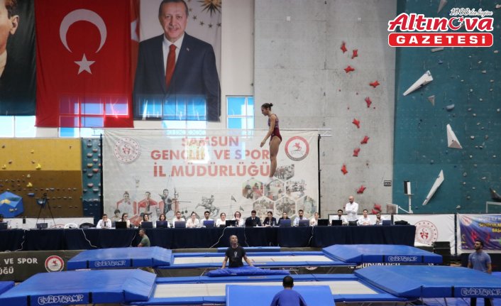 Trampolin Cimnastik Kulüpler Arası Türkiye Şampiyonası, Samsun'da sona erdi