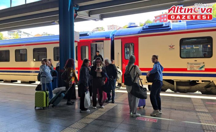 Turistik Karaelmas Ekspresi, Zonguldak'a geldi