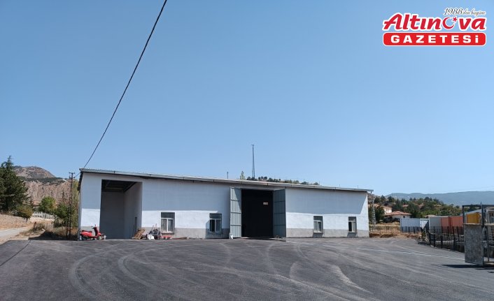 Uğurludağ'da tohum eleme tesisinin inşası tamamlandı