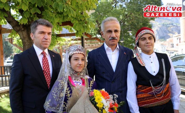 Ulaştırma ve Altyapı Bakanı Uraloğlu, Amasya'da konuştu