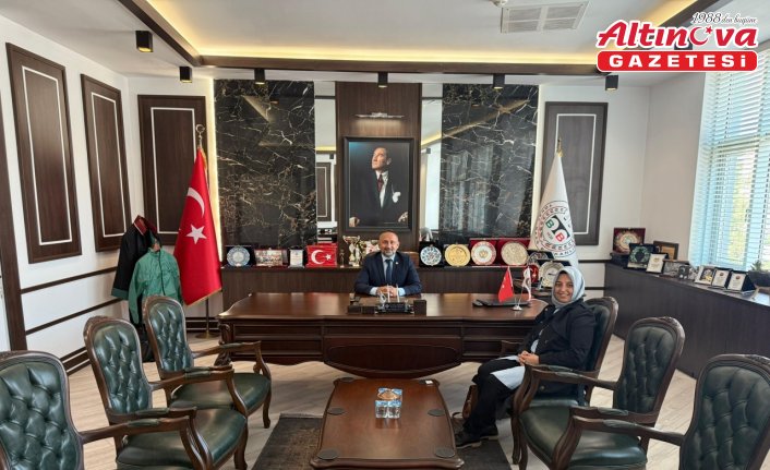 Yeşilay Tokat Şube Başkanı Ateş, Baro Başkanı Bozkurt'u ziyaret etti