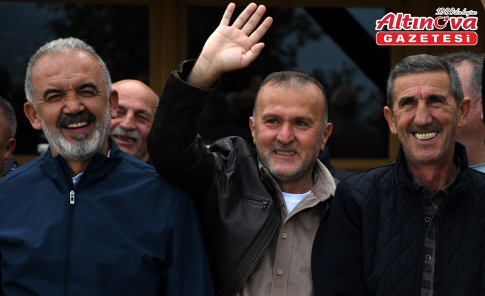 36 yıllık asker arkadaşları, kanser hastası dostları için Düzce'de buluştu