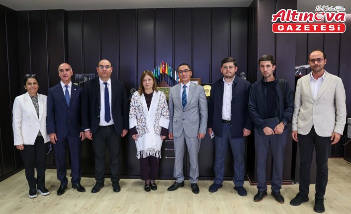 Alfraganus Üniversitesi heyeti Ondokuz Mayıs Üniversitesini ziyaret etti