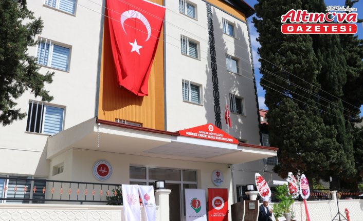 Amasya'da yatılı erkek Kuran kursunun açılışı yapıldı