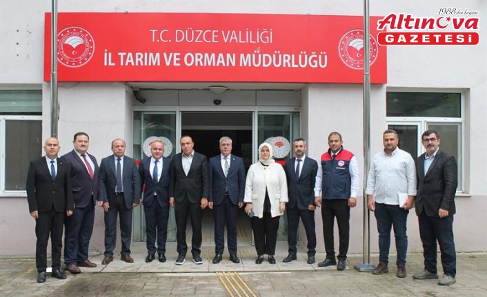 Düzce'de kahverengi kokarca zararlısıyla mücadele toplantısı gerçekleştirildi
