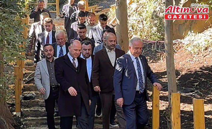 Giresun Adası'nda çevre düzenlemesi ve uygulama projesi sürdürülüyor