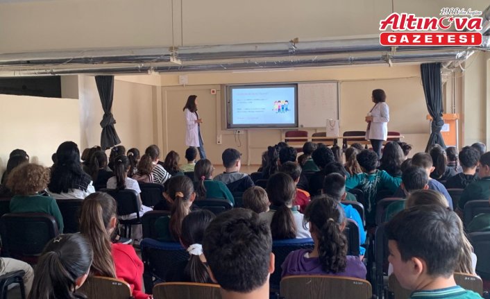 Gümüşhacıköy’de okullarda diyabet eğitimi verildi