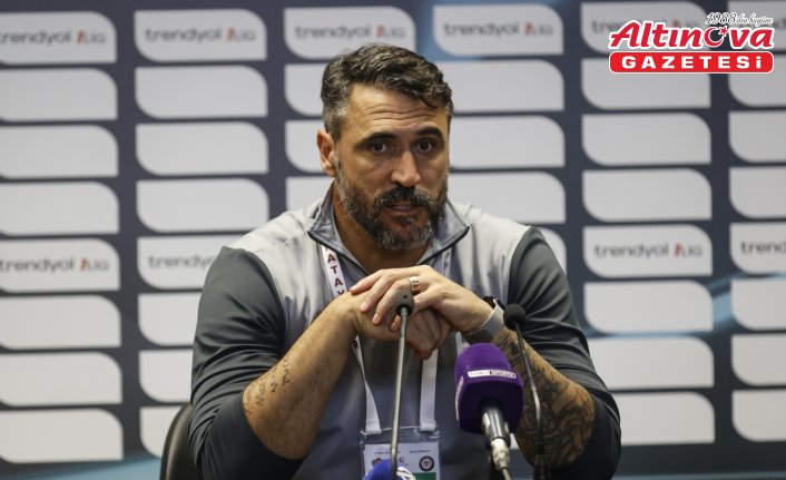 Hatayspor-Çorum FK maçının ardından