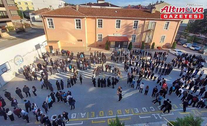 Havza'da deprem tahliye tatbikatı yapıldı