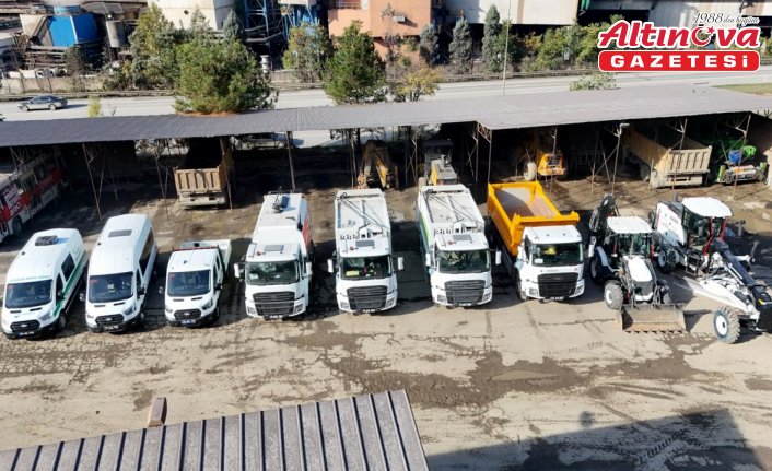 Karabük Belediyesi filosuna 9 yeni araç ekledi