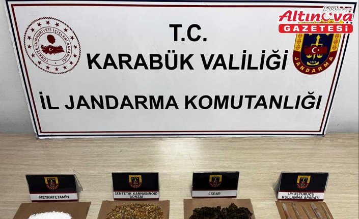 Karabük'te uyuşturucu operasyonunda 2 zanlı tutuklandı