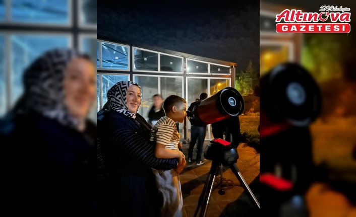 Kargı’da süper dolunay gözlem etkinliği düzenlendi