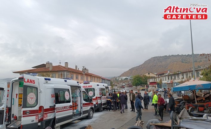 Kastamonu'da iş yerinde çıkan yangında 2 kişi yaralandı