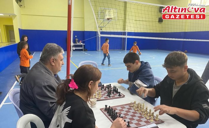 Küre'de Cumhuriyet Bayramı Satranç Turnuvası düzenlendi