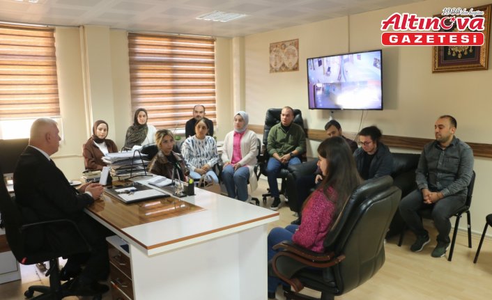 Of Milli Eğitim Müdürü Kabahasanoğlu'ndan Rehberlik ve Araştırma Merkezi'ne ziyaret