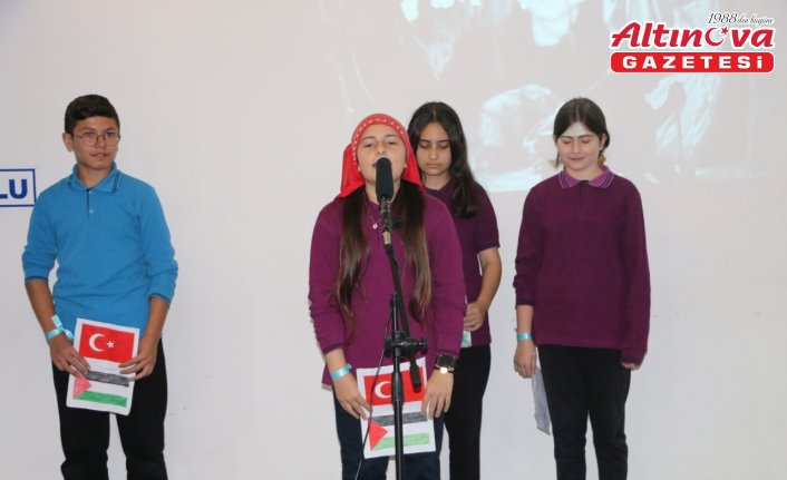 Of'ta, Filistin'e destek için çeşitli etkinlikler düzenlendi