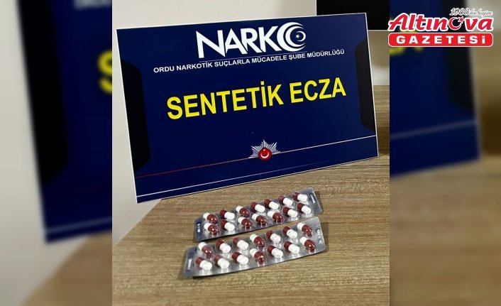 Ordu'da uyuşturucu operasyonunda 3 şüpheli tutuklandı