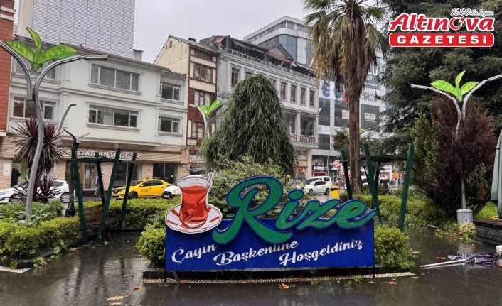 Rize son 48 yılın en çok yağışını eylülde aldı