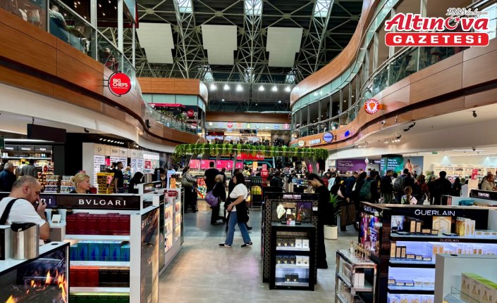 Sabiha Gökçen Havalimanı'nda “duty free“ alanı yenilendi