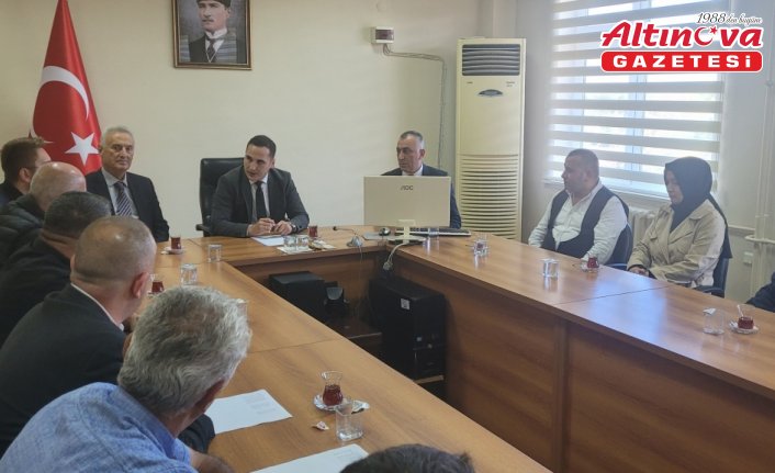 Salıpazarı'nda TÜİK Genel Tarım Sayımı Bilgilendirme Toplantısı gerçekleştirildi