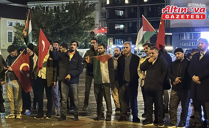 Samsun ve Çorum'da İsrail'in Küresel Sumud Filosu'na saldırısı kınandı