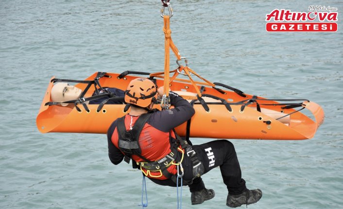 Samsun'da 7,4 büyüklüğünde deprem tatbikatı yapıldı