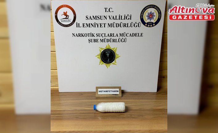 Samsun'da bir otomobilin yakıt deposunda uyuşturucu ele geçirildi