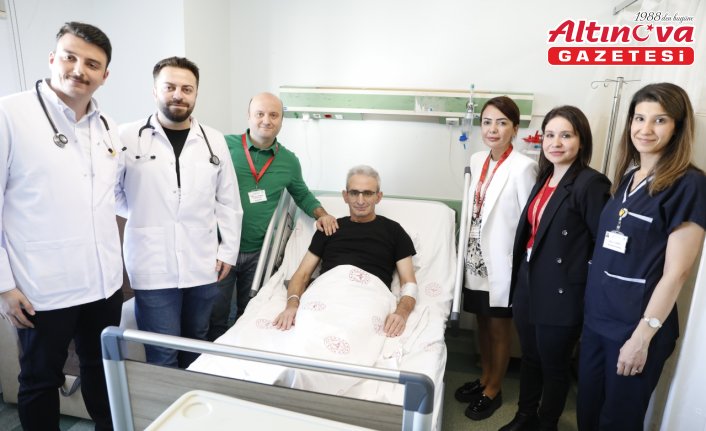 Samsun'da milyonda bir görülen kanama hastası kapalı yöntem kalp ameliyatıyla sağlığına kavuştu