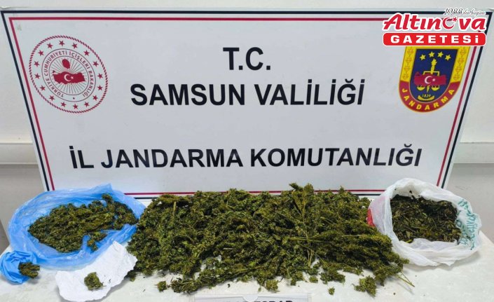 Samsun'da uyuşturucu operasyonunda 1 kişi gözaltına alındı