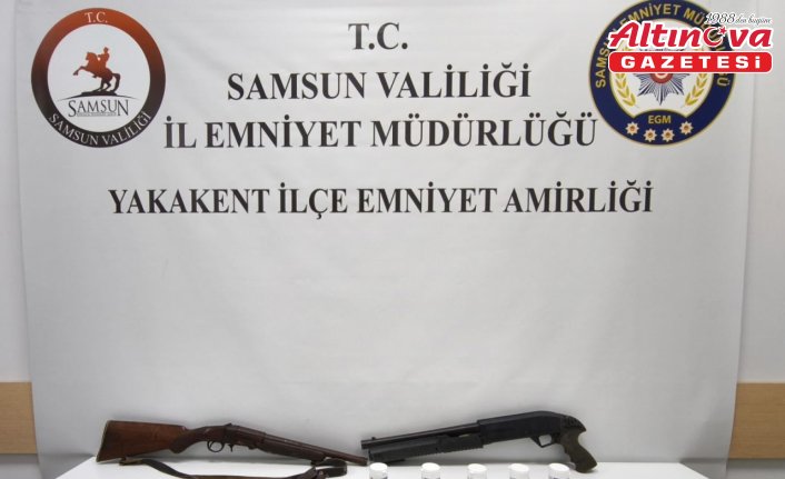 Samsun'da uyuşturucu operasyonunda 2 şüpheli yakalandı