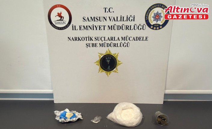 Samsun'da uyuşturucu operasyonunda 9 zanlı yakalandı