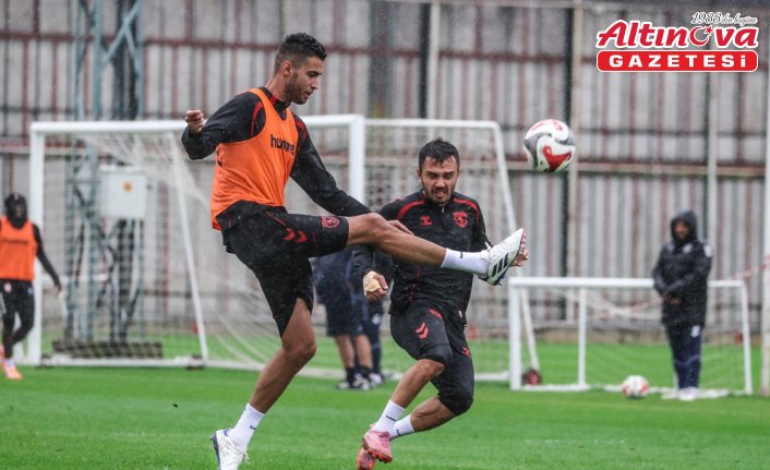 Samsunspor, Kayserispor maçının hazırlıklarına devam etti