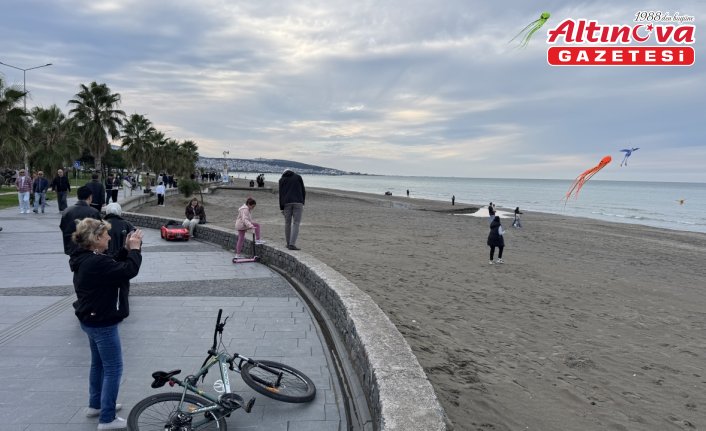 Samsun'un semalarını uçurtmalar renklendirdi