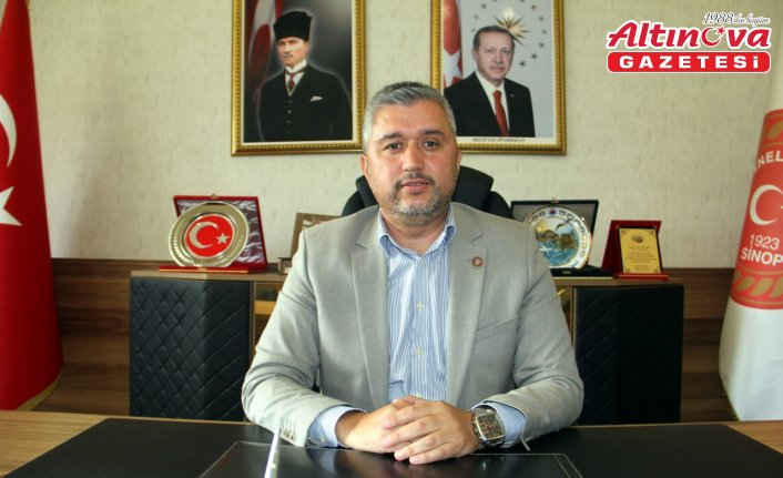 Sinop'ta köy yollarında asfaltlama çalışmaları devam ediyor