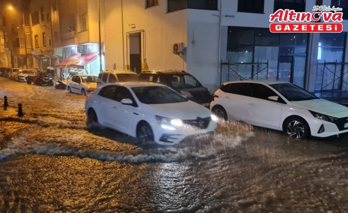 Sinop'ta sağanak etkili oldu