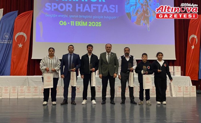 Sinop'ta “Sporun Enleri Ödül Töreni“ düzenlendi