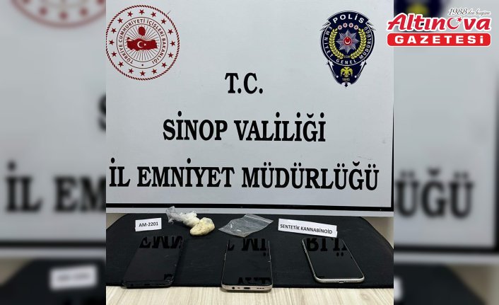 Sinop'ta uyuşturucu operasyonunda 3 kişi tutuklandı