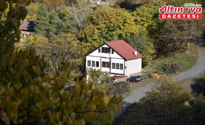 Tarihi Süleymaniye Mahallesi'nde sonbahar