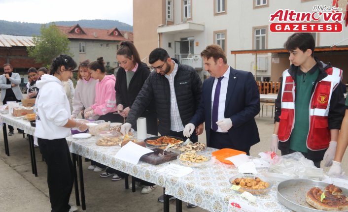 Taşova’da Gazze için yardım kermesi düzenlendi