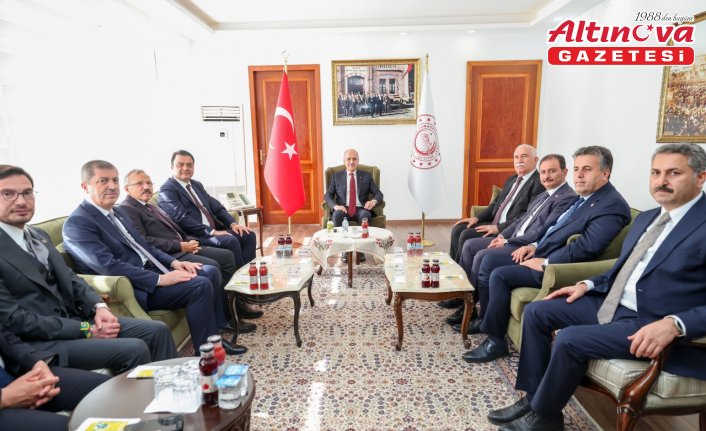 TBMM Başkanı Kurtulmuş, Tokat'ta Valilik ve Belediyeyi ziyaret etti