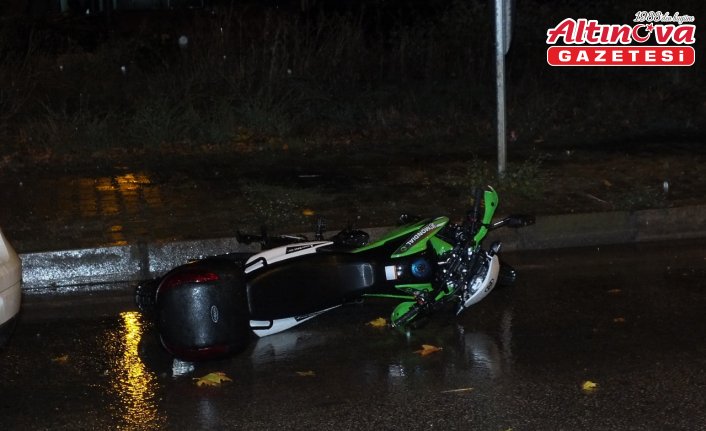 Tokat'ta devrilen motosikletin sürücüsü öldü