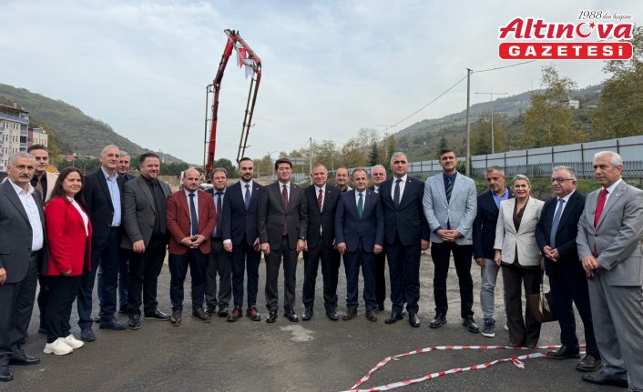 Trabzon'da Çağlayan Mahallesi Kentsel Dönüşüm Projesi'nin temeli atıldı