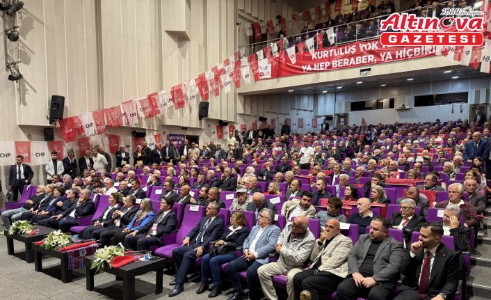 Trabzon'da CHP'nin 39. Olağan İl Kongresi yapıldı