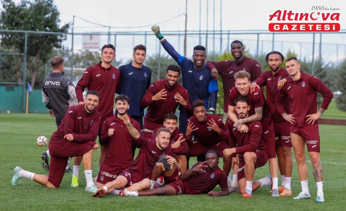Trabzonspor, Kayserispor maçının hazırlıklarını sürdürdü
