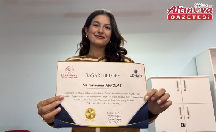 Üniversite öğrencilerinin çevre dostu ulaşım aracı ödül getirdi